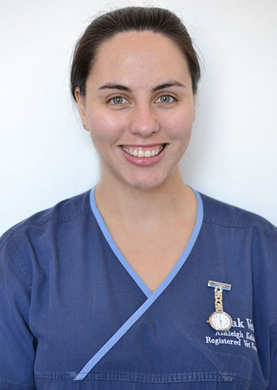 Ashleigh Kubie – BSc (Hons) VN CertVNECC PHC – Registered Veterinary Nurse