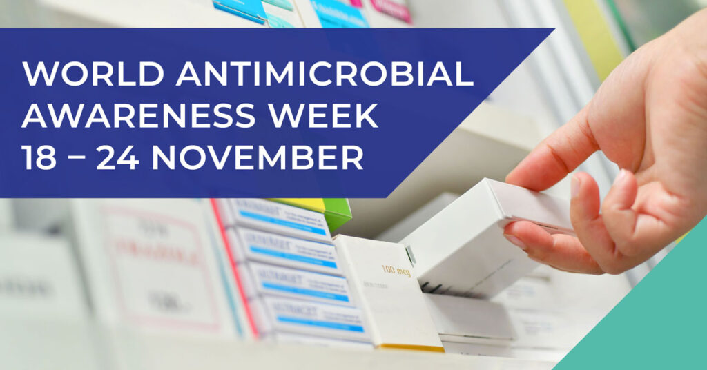 World Antimicrobial awareness week banner