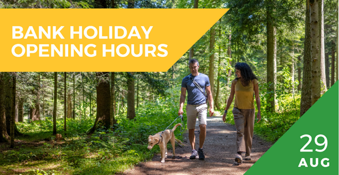 August Bank Holiday hours